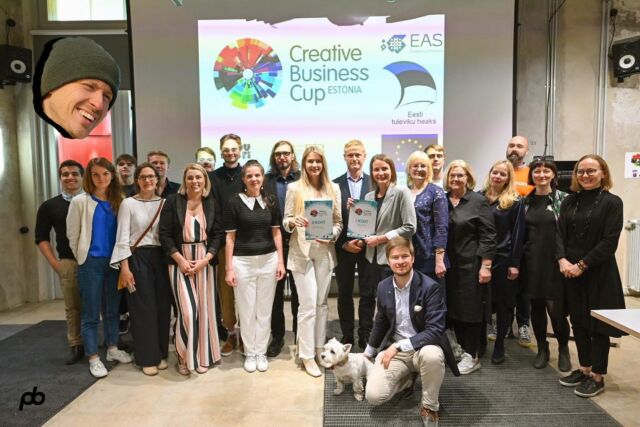 🏆 Exciting news! Paul Berg achieved an outstanding 3rd place at the prestigious Creative Business Cup Estonia competition. 🎉 We received also special awards from Tartu Creative Hub, @tartuloomemajanduskeskus, and Estonian Business School, @ebs_uni 🌟

Also huge congratulations to 1st place @sutustraws and 2nd place @hotelbuddytechnology 

As you can see, one of our members definitely made it into the group picture! 🤣

#CreativeBusinessCup #EstonianInnovation #paulbergofficial