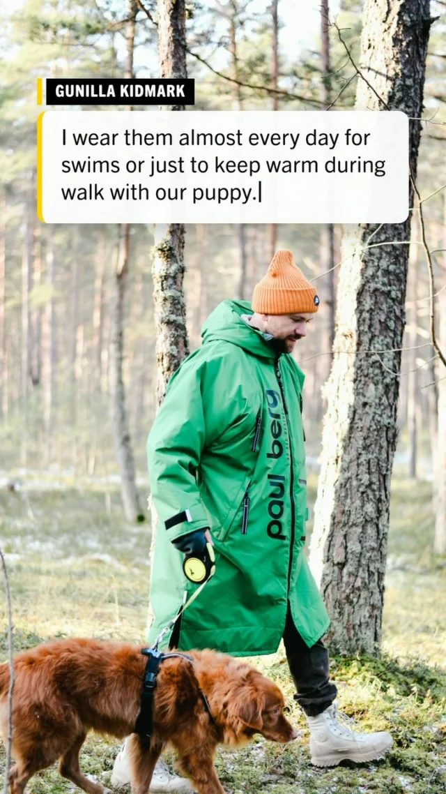 Don’t just take our word for it 💭
Real words from people who wear Paul Berg in wind, rain and cold water.

Thank YOU for every message! It means so much to us and keeps us going 💛